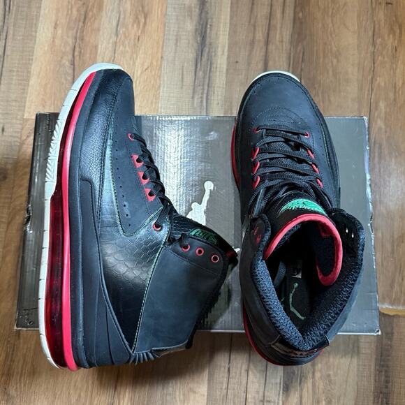 2011 Air Jordan 2.0 Black Classic Green Varsity Red Gucci main image 7
